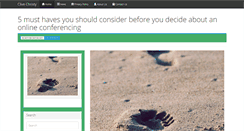 Desktop Screenshot of clivechristy.com